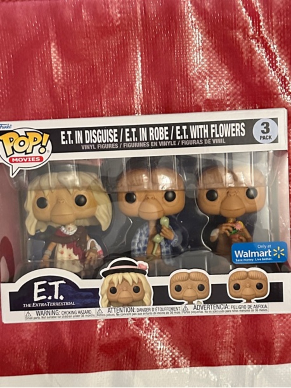 Funko Pop! E.T. 3-Pack Vinyl Figures